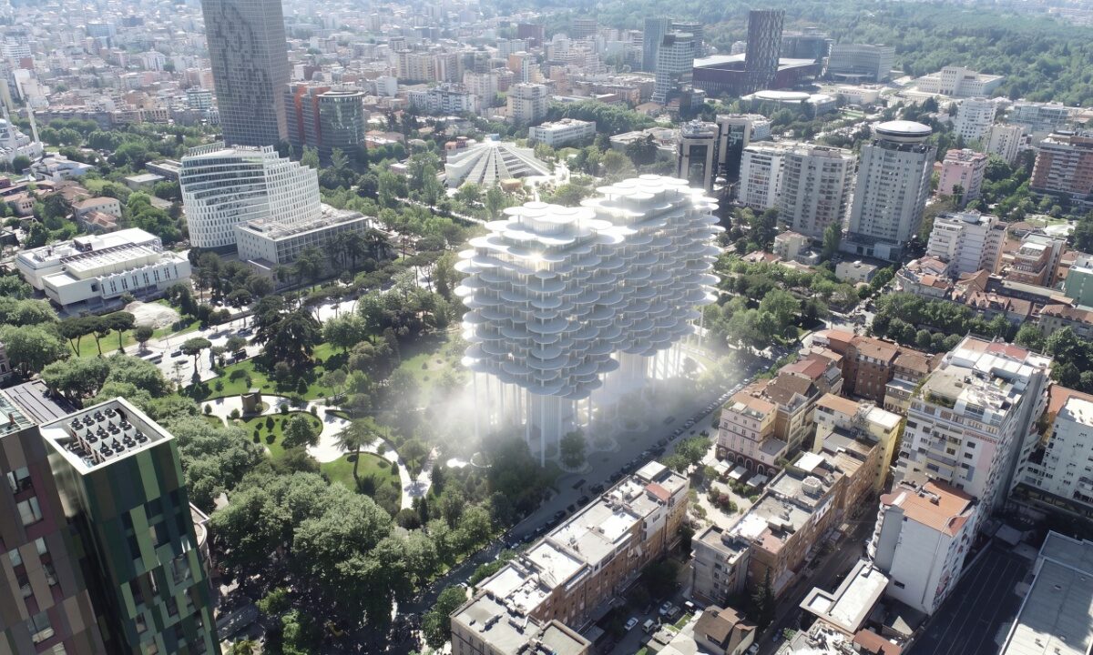 Studioja daneze BIG fiton konkursin për kullën e re te Parku Rinia