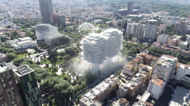 Studioja daneze BIG fiton konkursin për kullën e re te Parku Rinia