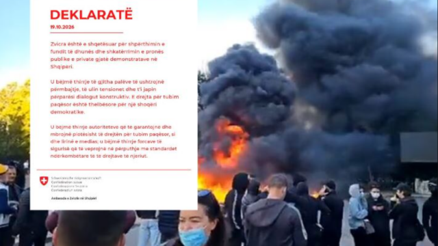 Ambasada e Zvicrës: Forcat e sigurisë të veprojnë sipas standardeve ndërkombëtare